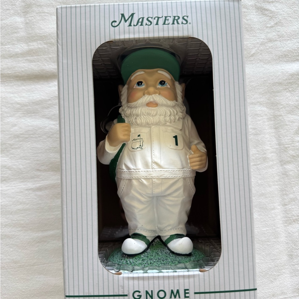 Masters Golf Augusta National gnome figure ornament - A collector’s favorite!